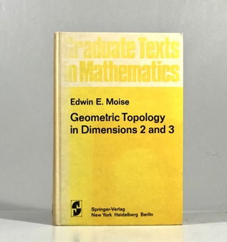 Item #10603 Geometric Topology in Dimensions 2 and 3 (Graduate Texts in Mathematics 47). Edwin E....