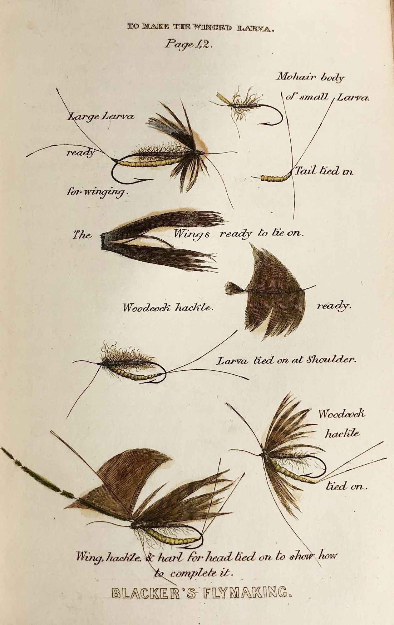 Blacker's Art of Fly Making, etc.: Comprising Angling and Dyeing of Colors,  With Engravings of Salmon and Trout Flies, Shewing the Process of the  Gentle Craft as Taught in the Pages
