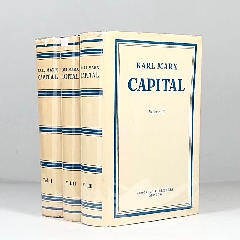 Item #13020 Capital: A Critique of Political Economy. Karl Marx.