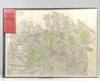 Item #13345 Original 1942 Street Map of the Borough of Queens, New York, Complete w/ Booklet