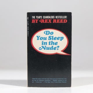Item #13486 Do You Sleep in the Nude? Rex Reed