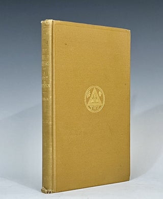 Item #15046 Three Sevens: A Story of Ancient Initiation. Founders of the Hermetic Brotherhood of...