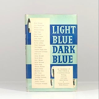 Item #15080 Light Blue, Dark Blue. Sylvia Plath, Contributor