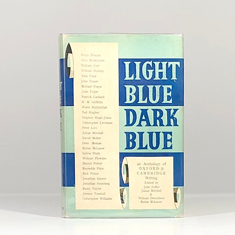 Item #15080 Light Blue, Dark Blue. Sylvia Plath, Contributor.