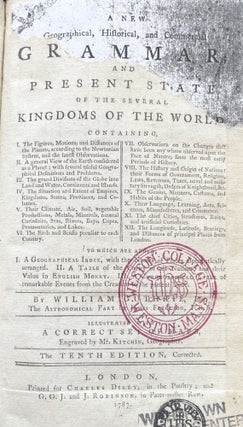 A New Geographical, Historical, and Commercial Grammar; and Present State of the Several Kingdoms of the World
