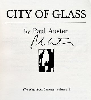 The New York Trilogy (1st Edition Set, Signed)