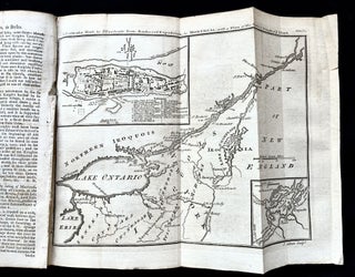 1760 French & Indian War Detailed John Gibson Map of Montreal, Canada: Amherst Expedition