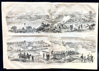 Item #15395 1863 CIVIL WAR newspaper w COVERAGE and ENGRAVINGS of the BATTLE of GETTYSBURG