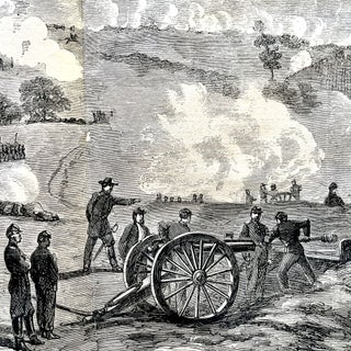 1863 CIVIL WAR newspaper w COVERAGE and ENGRAVINGS of the BATTLE of GETTYSBURG