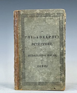 Item #15410 The Philadelphia Directory and Stranger's Guide for 1825. Thomas Wilson