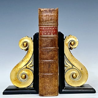 Item #15415 1774 Bound Volume of the Gentleman's Magazine with Eyewitness Accounts of the Boston...