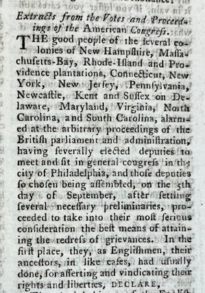1774 Bound Volume of the Gentleman's Magazine with Eyewitness Accounts of the Boston Tea Party