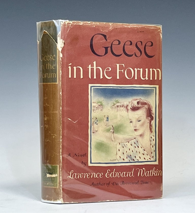 Item #15581 Geese in the Forum. Lawrence Edward Watkin.