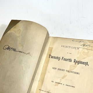 History of the Twenty-Fourth Regiment, New Jersey Volunteers