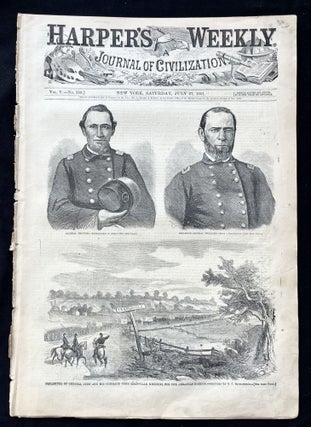 Illustrated Street Map of Washington DC as the Civil War Begins