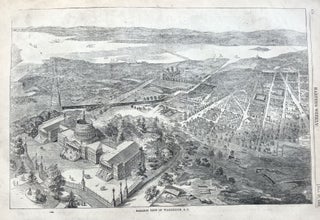 Illustrated Street Map of Washington DC as the Civil War Begins