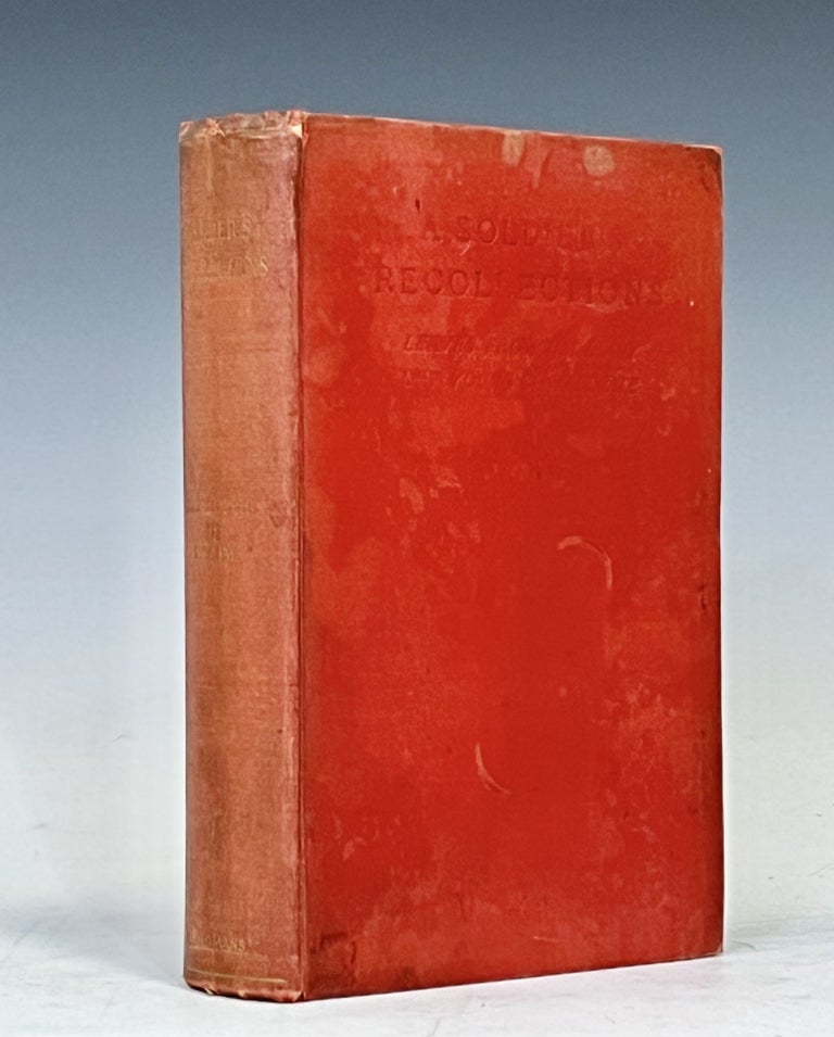 Item #15719 A SOLDIER'S RECOLLECTIONS; Leaves from the Diary of a Young Confederate with an Oration on the Motives and Aims of the Soldiers of the South. Randolph McKIM, arrison.