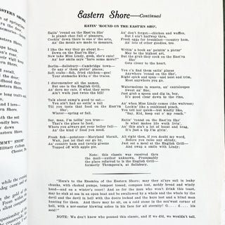 The Eastern Shore (of Maryland) In Song And Story A Tribute from its Loyal Sons and Daughters To a Pleasant Peninsula