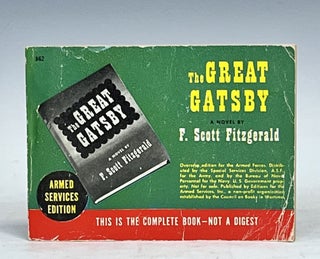 Item #16029 The Great Gatsby (Rare WW II Armed Services Edition