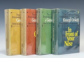 Item #16061 The Collected Essays, Journalism & Letters of George Orwell (Complete Four-Volume Set). Sonia Orwell, Ian Angus.