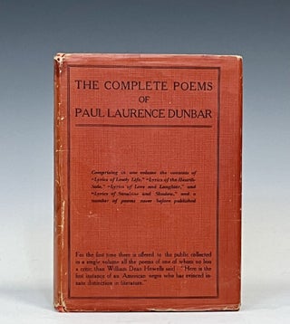 Item #16168 The Complete Poems of Paul Laurence Dunbar. Paul Laurence Dunbar