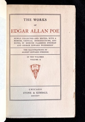 The Works of Edgar Allan Poe: in Ten Volumes