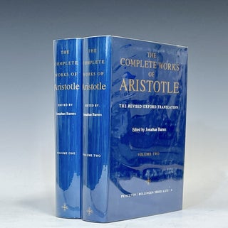 Item #16308 The Complete Works of Aristotle: the Revised Oxford Translation (Two Volume Set)....