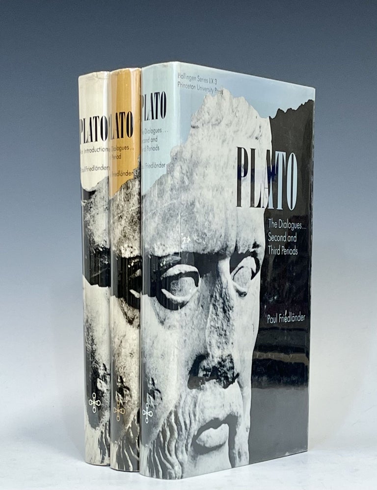 Plato Three Volume Set | Paul Friedlander, translated from the German ...