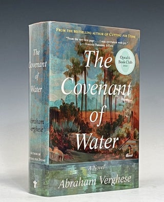 Item #16565 The Covenant of Water. Abraham Verghese, Signed