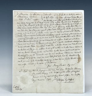 Item #16594 1793 Queen Anne’s County, Maryland Land Deed
