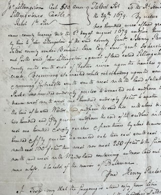 1793 Queen Anne’s County, Maryland Land Deed