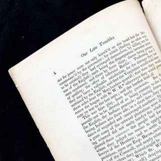 An Account of Our Late Troubles in Virginia. Written in 1676, by Mrs. An. Cotton, of Q. Creeke.
