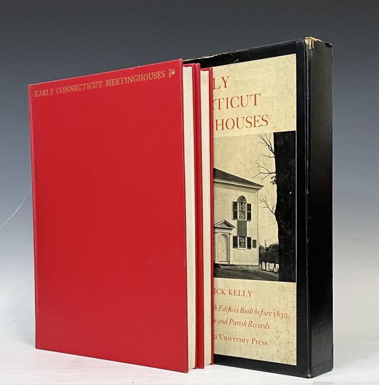 Item #17236 Early Connecticut Meetinghouses: Being an Account of the Church Edifices Built before 1830 Based Chiefly upon Town and Prish Records (Two Volumes)