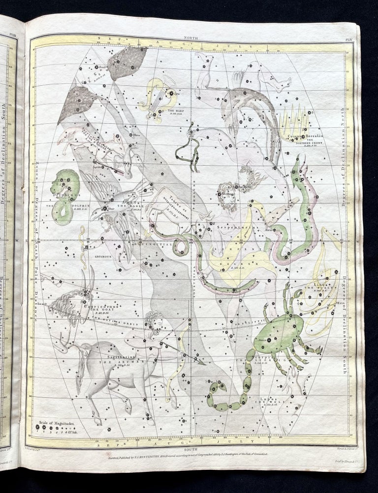 アート・デザイン・音楽 THE FINEST ATLAS OF THE HEAVENS Atlas, Designed to Illustrate the Geography of the Heavens
