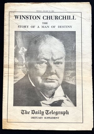 Item #17382 1965 Newspaper WW II British Prime Minister Winston Churchill Dead