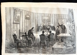 An Original 1865 Illustrated Newspaper ASSASSINATION of ABRAHAM LINCOLN by JOHN WILKES BOOTH
