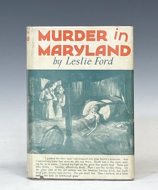 Item #17475 Murder in Maryland. Leslie Ford, Zenith Jones Brown