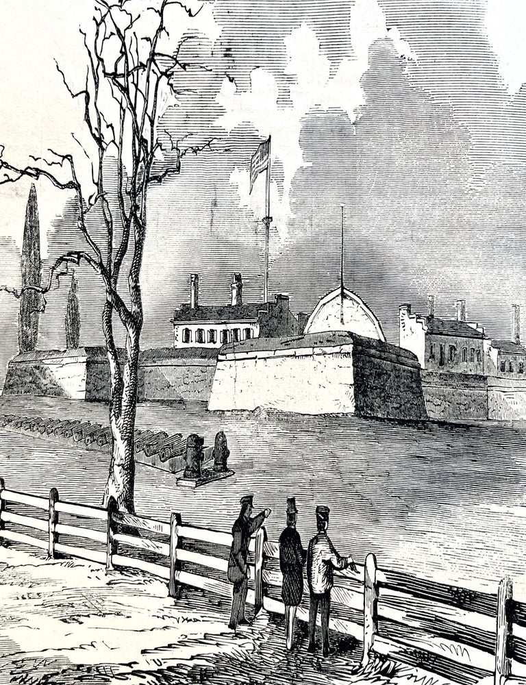 Item #17728 1853 Newspaper POSTER VIEWS of BALTIMORE, Maryland Before the Civil War
