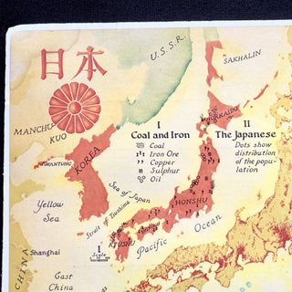 Five Japans - A 1936 Pictorial map of the Japanese Empire Shortly Before the Outbreak of WW II