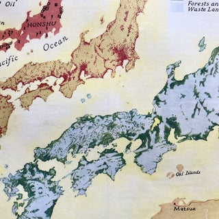 Five Japans - A 1936 Pictorial map of the Japanese Empire Shortly Before the Outbreak of WW II