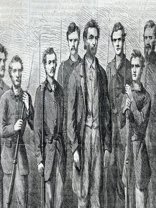 Confederate Guerilla Fighter Champ Ferguson Executed by Hanging - 2 1865 Civil War Newspapers