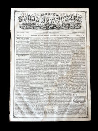 Early Printing of Abraham Lincoln's Emancipation Proclamation, Freeing All Slaves in Confederate-Held Territory