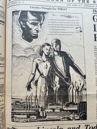 1964 Bound Volume 'The Weekly People' NY Socialist newspaper, Just after Kennedy Assassination