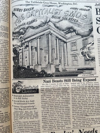 1964 Bound Volume 'The Weekly People' NY Socialist newspaper, Just after Kennedy Assassination