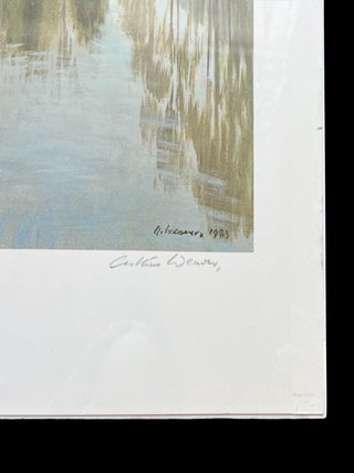'Golf Course' - 1983 Limited Edition Fine Art Print, Signed and Numbered by the Artist