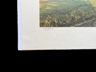 'Golf Course' - 1983 Limited Edition Fine Art Print, Signed and Numbered by the Artist