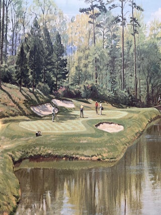 'Golf Course' - 1983 Limited Edition Fine Art Print, Signed and Numbered by the Artist