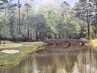 'Golf Course' - 1983 Limited Edition Fine Art Print, Signed and Numbered by the Artist