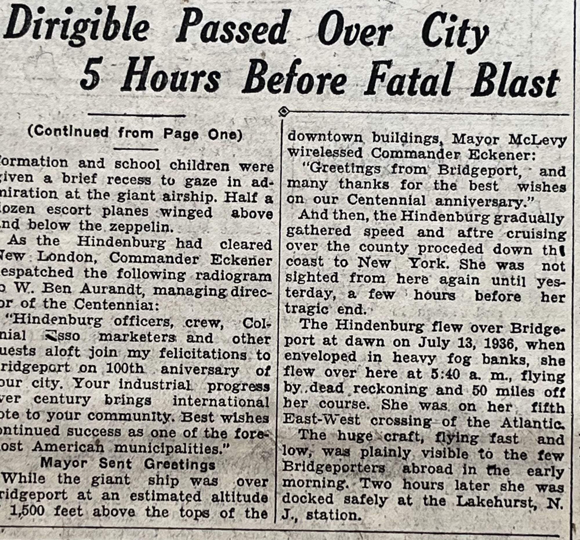 Zeppelin Exploding German Zeppelin Dirigible HINDENBURG Explodes Lakehurst, NJ - 1937 ...
