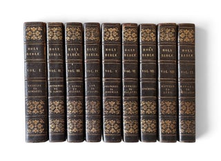 Item #18994 The Holy Bible, containing the Old Testament and the New: translated out of the...